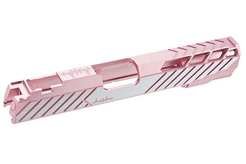 Dr. Black Aluminum Type 850 Slide For Tokyo Marui Hi Capa 5.1 GBB Airsoft (Pink)