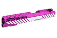 Dr. Black Aluminum Type 850 Slide For Tokyo Marui Hi Capa 5.1 GBB Airsoft (Purple)