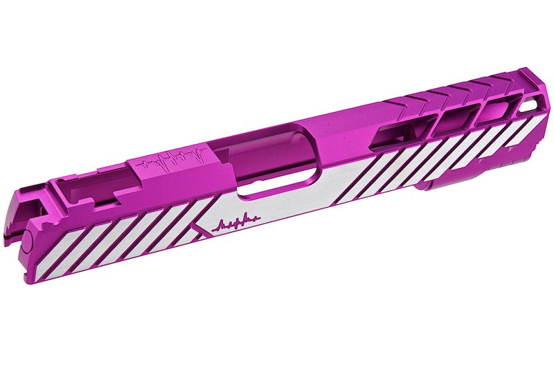 Dr. Black Aluminum Type 850 Slide For Tokyo Marui Hi Capa 5.1 GBB Airsoft (Purple)