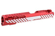 Dr. Black Aluminum Type 850 Slide For Tokyo Marui Hi Capa 5.1 GBB Airsoft (Red)