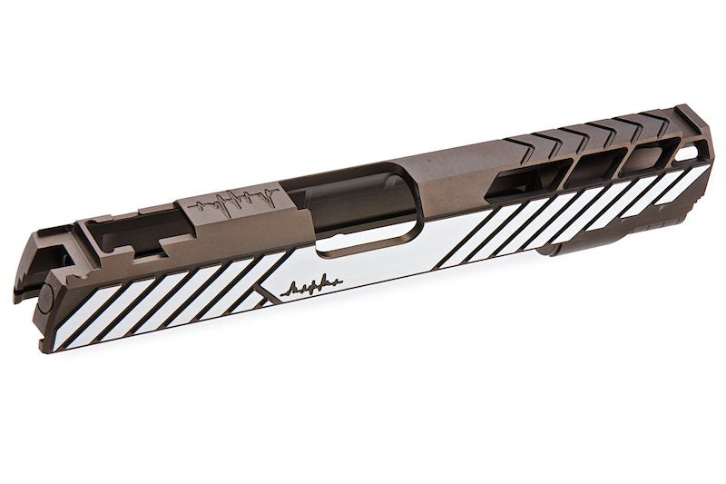 Dr. Black Aluminum Type 850 Slide For Tokyo Marui Hi Capa 5.1 GBB Airsoft (Tan)