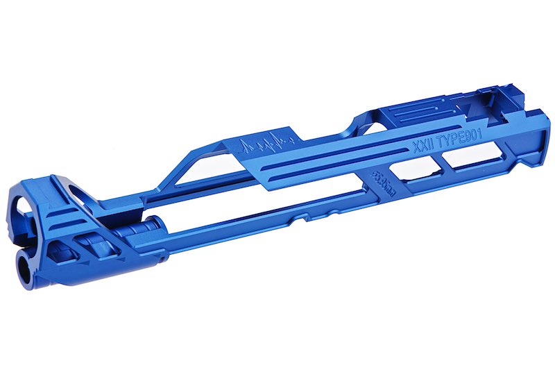 Dr.Black Type 901 Aluminum Slide For Tokyo Marui Hi Capa 5.1 GBB Airsoft Pistol (Blue)