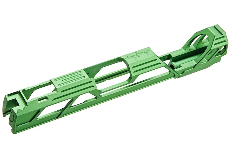 Dr.Black Type 901 Aluminum Slide For Tokyo Marui Hi Capa 5.1 GBB Airsoft Pistol (Green)