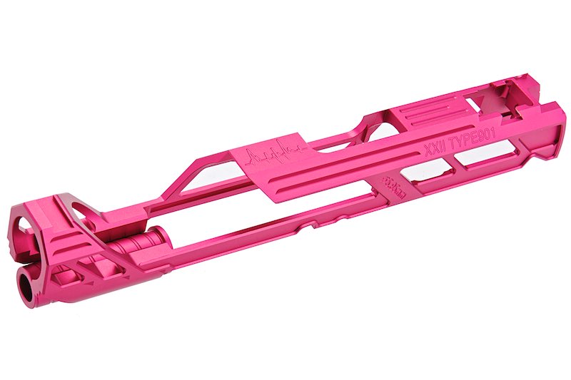Dr.Black Type 901 Aluminum Slide For Tokyo Marui Hi Capa 5.1 GBB Airsoft Pistol (Magenta)