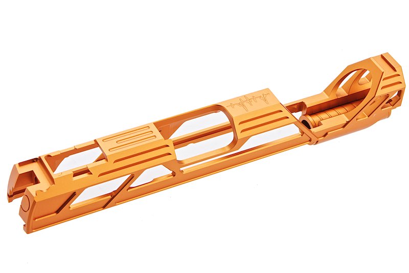 Dr.Black Type 901 Aluminum Slide For Tokyo Marui Hi Capa 5.1 GBB Airsoft Pistol (Orange)