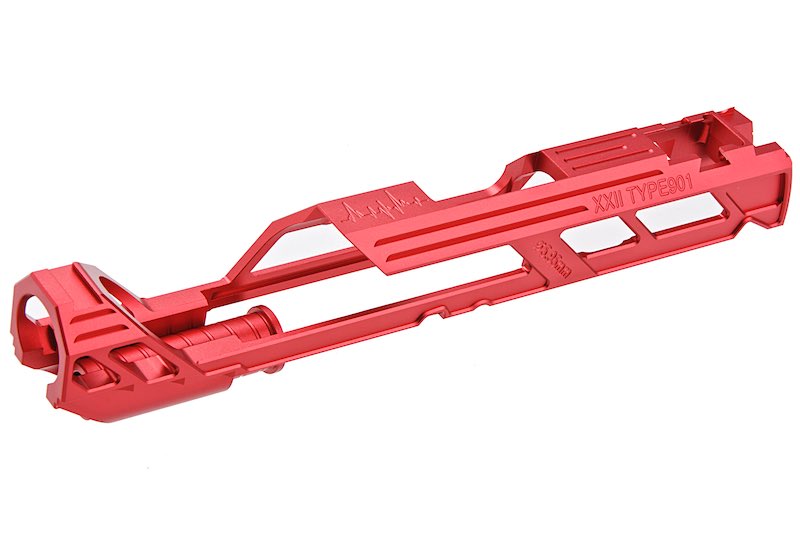 Dr.Black Type 901 Aluminum Slide For Tokyo Marui Hi Capa 5.1 GBB Airsoft Pistol (Red)