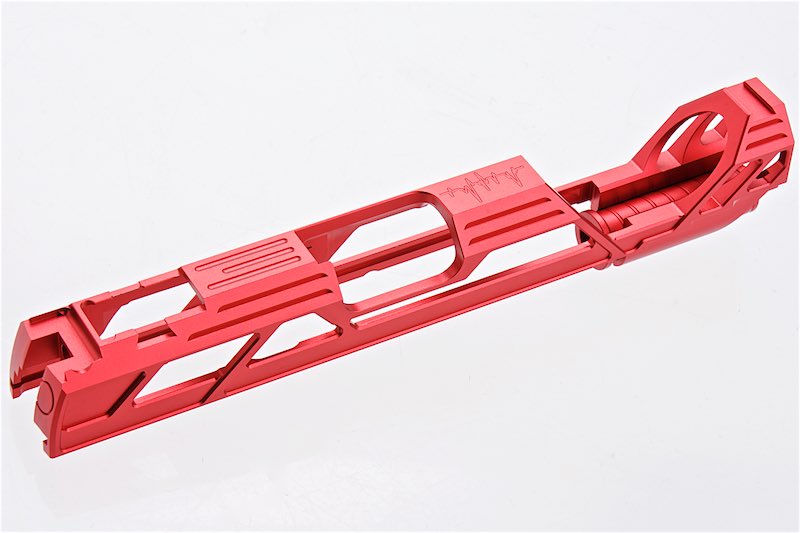 Dr.Black Type 901 Aluminum Slide For Tokyo Marui Hi Capa 5.1 GBB Airsoft Pistol (Red)