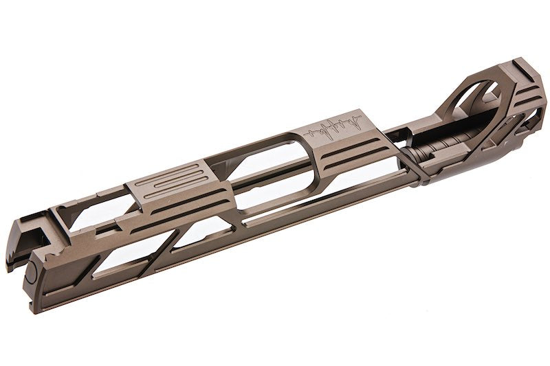 Dr.Black Type 901 Aluminum Slide For Tokyo Marui Hi Capa 5.1 GBB Airsoft Pistol (Tan)