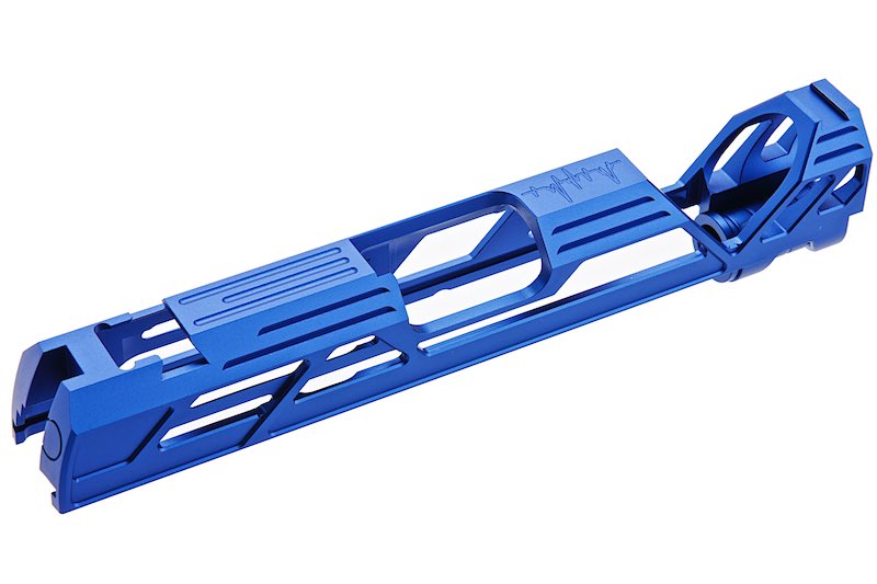 Dr.Black Type 901S Aluminum Slide For Tokyo Marui Hi Capa 4.3 GBB Airsoft Pistol (Blue)