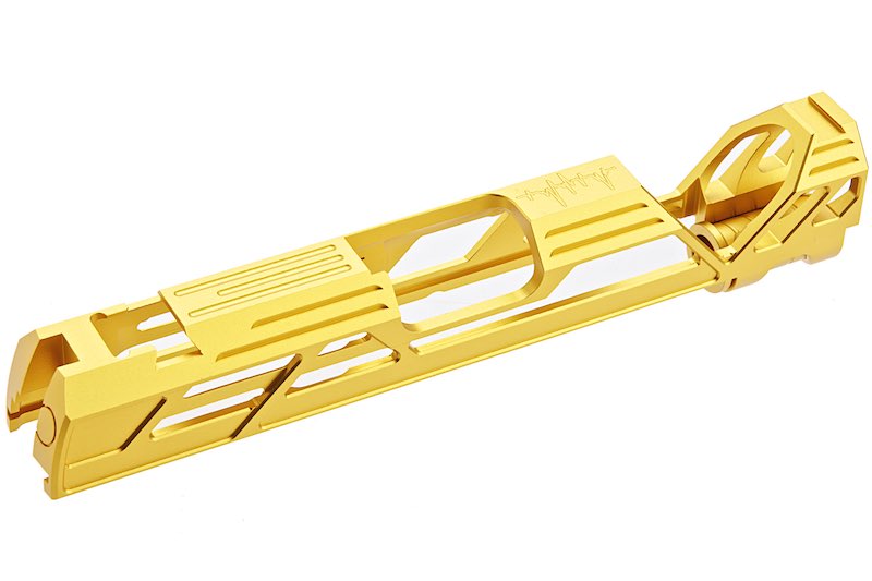Dr.Black Type 901S Aluminum Slide For Tokyo Marui Hi Capa 4.3 GBB Airsoft Pistol (Gold)