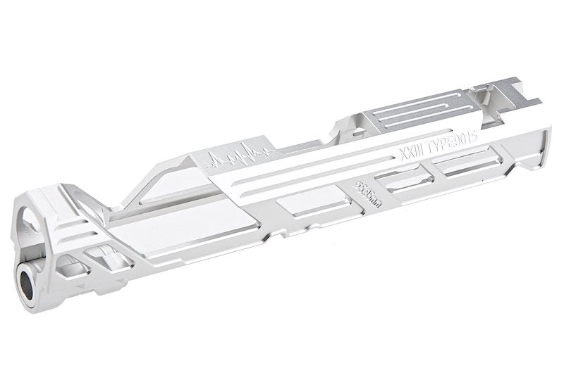 Dr.Black Type 901S Aluminum Slide For Tokyo Marui Hi Capa 4.3 GBB Airsoft Pistol (Silver)