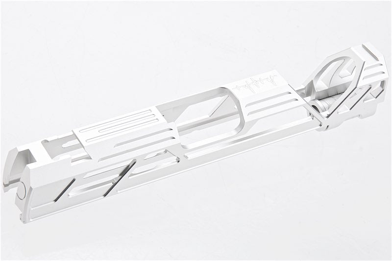 Dr.Black Type 901S Aluminum Slide For Tokyo Marui Hi Capa 4.3 GBB Airsoft Pistol (Silver)
