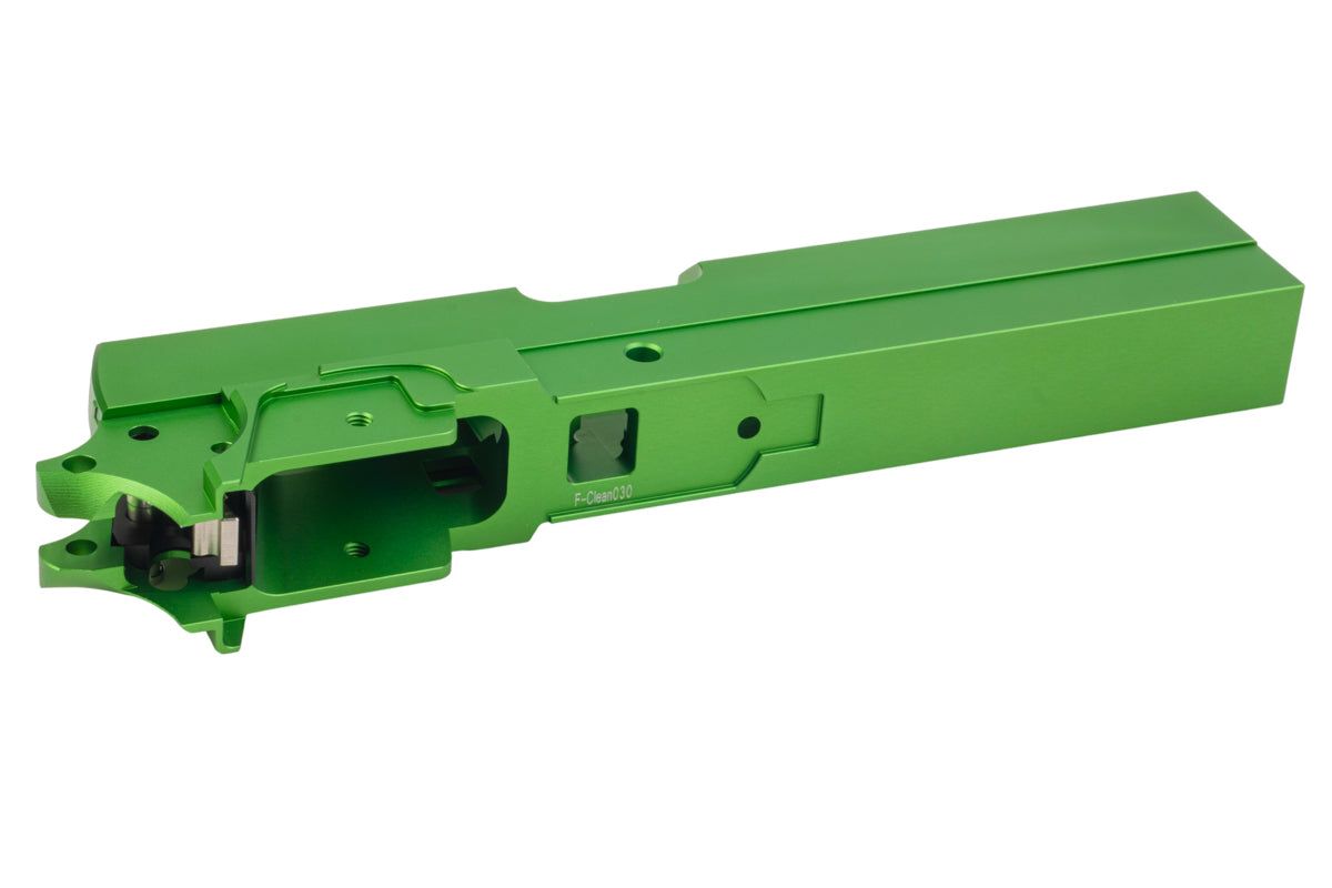 Dr. Black Aluminum Slide & Frame Kit For Tokyo Marui Hi Capa 5.1 GBB Airsoft (Type CLEAN/ Green)