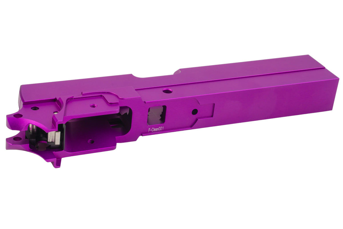 Dr. Black Aluminum Slide & Frame Kit For Tokyo Marui Hi Capa 5.1 GBB Airsoft (Type CLEAN/ Purple)