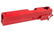 Dr. Black Aluminum Slide & Frame Kit For Tokyo Marui Hi Capa 5.1 GBB Airsoft (Type CLEAN/ Red)