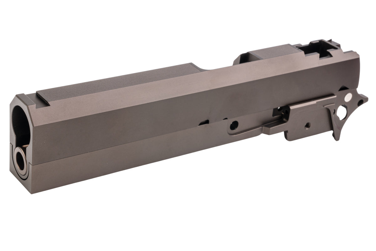 Dr. Black Aluminum Slide & Frame Kit For Tokyo Marui Hi Capa 5.1 GBB Airsoft (Type CLEAN/ Tan)