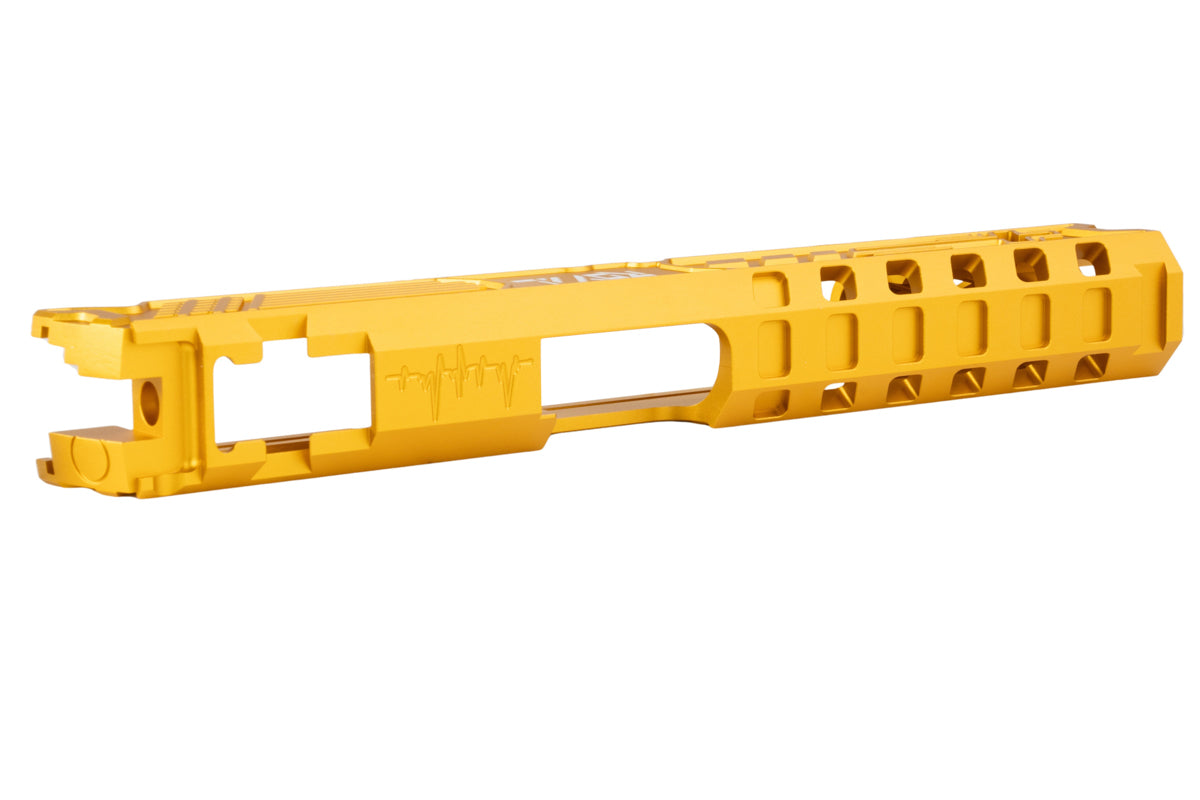 Dr. Black Aluminum 'Royal' Slide For Tokyo Marui Hi Capa 5.1 GBB Airsoft (Gold)
