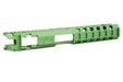 Dr. Black Aluminum 'Royal' Slide For Tokyo Marui Hi Capa 5.1 GBB Airsoft (Green)