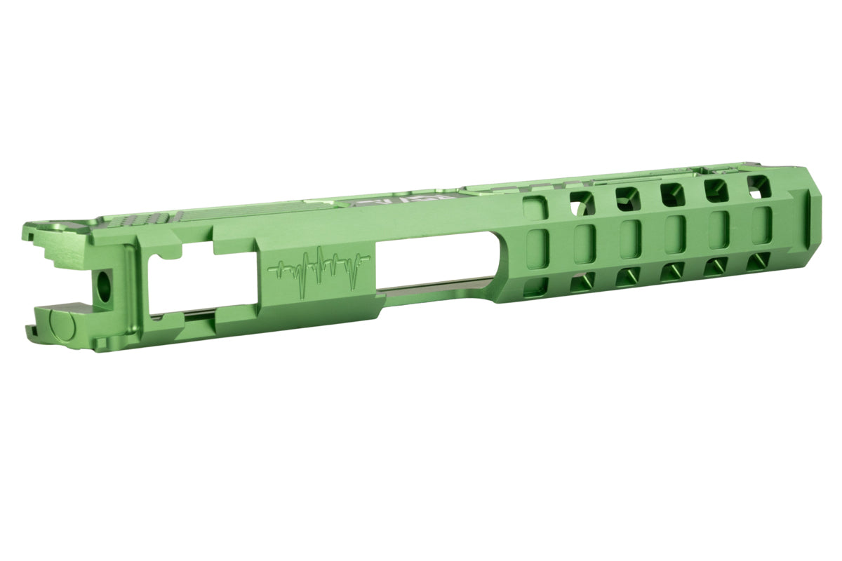 Dr. Black Aluminum 'Royal' Slide For Tokyo Marui Hi Capa 5.1 GBB Airsoft (Green)