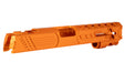 Dr. Black Aluminum 'Royal' Slide For Tokyo Marui Hi Capa 5.1 GBB Airsoft (Orange)