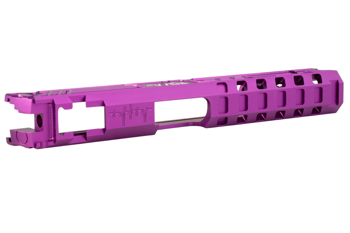 Dr. Black Aluminum 'Royal' Slide For Tokyo Marui Hi Capa 5.1 GBB Airsoft (Purple)