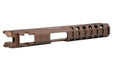 Dr. Black Aluminum 'Royal' Slide For Tokyo Marui Hi Capa 5.1 GBB Airsoft (Tan)