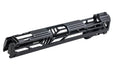Dr. Black Aluminum Slide For Tokyo Marui Hi Capa 5.1 GBB Airsoft (Type V w/ illuminated Front Sight)
