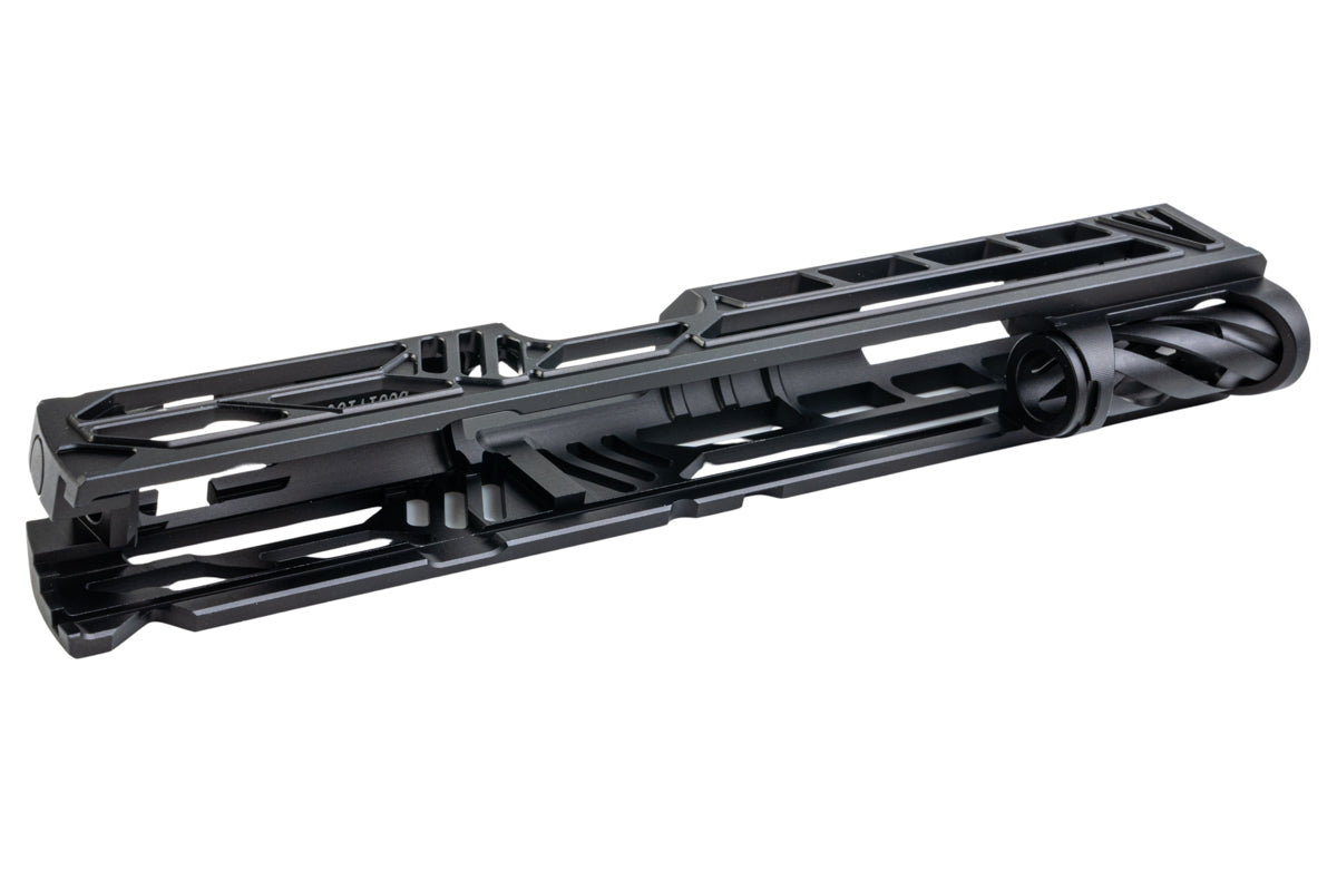 Dr. Black Aluminum Slide For Tokyo Marui Hi Capa 5.1 GBB Airsoft (Type V w/ illuminated Front Sight)