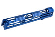 Dr. Black Aluminum Slide w/ illuminated Front Sight For Tokyo Marui Hi Capa 5.1 GBB Airsoft (Type V/ Blue)
