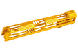 Dr. Black Aluminum Slide w/ illuminated Front Sight For Tokyo Marui Hi Capa 5.1 GBB Airsoft (Type V/ Gold)