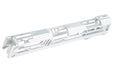 Dr. Black Aluminum Slide For Tokyo Marui Hi Capa 5.1 GBB Airsoft (Type V w/ illuminated Front Sight/ Silver)