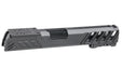 Dr. Black Aluminum Type W Optics Ready Slide For Tokyo Marui Hi Capa 5.1 GBB Airsoft Pistol (Gray)