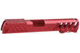 Dr. Black Aluminum Type W Optics Ready Slide For Tokyo Marui Hi Capa 5.1 GBB Airsoft Pistol (Magenta)