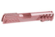 Dr. Black Aluminum Type W Optics Ready Slide For Tokyo Marui Hi Capa 5.1 GBB Airsoft Pistol (Pink)