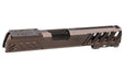 Dr. Black Aluminum Type W Optics Ready Slide For Tokyo Marui Hi Capa 5.1 GBB Airsoft Pistol (Tan)