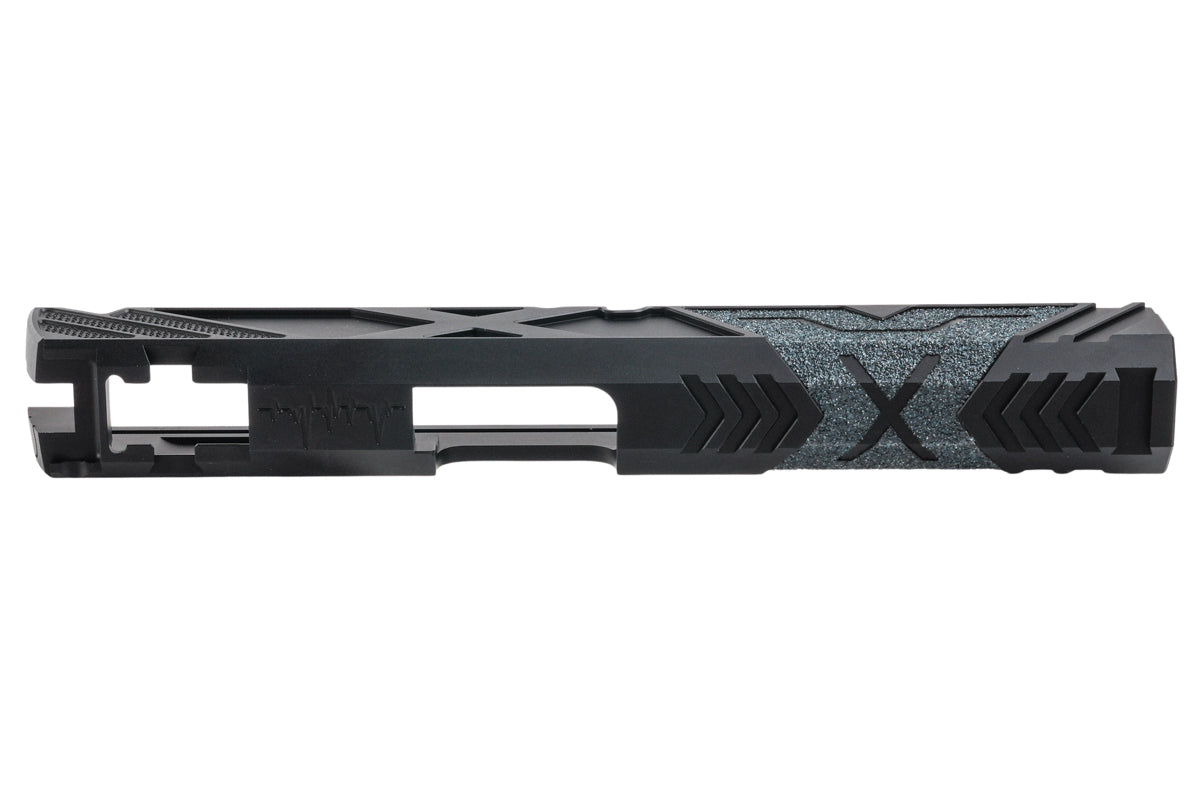 Dr. Black Aluminum Type 'X' Slide For Tokyo Marui Hi Capa 5.1 GBB Airsoft Pistol