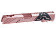 Dr. Black Aluminum Type 'X' Slide For Tokyo Marui Hi Capa 5.1 GBB Airsoft Pistol (Pink)