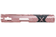 Dr. Black Aluminum Type 'X' Slide For Tokyo Marui Hi Capa 5.1 GBB Airsoft Pistol (Pink)