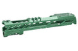 Dr. Black Aluminum Type Y Optics Ready Slide For Tokyo Marui Hi Capa 5.1 GBB Airsoft Pistol (Green)