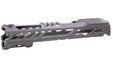 Dr. Black Aluminum Type Y Optics Ready Slide For Tokyo Marui Hi Capa 5.1 GBB Airsoft Pistol (Grey)