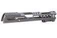Dr. Black Aluminum Type Y Optics Ready Slide For Tokyo Marui Hi Capa 5.1 GBB Airsoft Pistol (Grey)