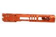 Dr. Black Aluminum Type Y Optics Ready Slide For Tokyo Marui Hi Capa 5.1 GBB Airsoft Pistol (Orange)