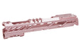 Dr. Black Aluminum Type Y Optics Ready Slide For Tokyo Marui Hi Capa 5.1 GBB Airsoft Pistol (Pink)