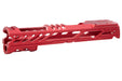 Dr. Black Aluminum Optics Ready Slide For Tokyo Marui Hi Capa 5.1 GBB Airsoft (Red/ Type Y)
