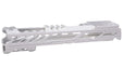 Dr. Black Aluminum Type Y Optics Ready Slide For Tokyo Marui Hi Capa 5.1 GBB Airsoft Pistol (Silver)