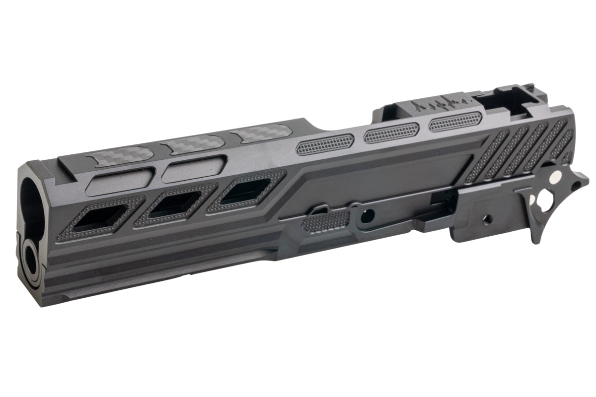 Dr. Black Aluminum Slide & Frame Kit For Tokyo Marui Hi Capa 5.1 GBB Airsoft (Type Z)