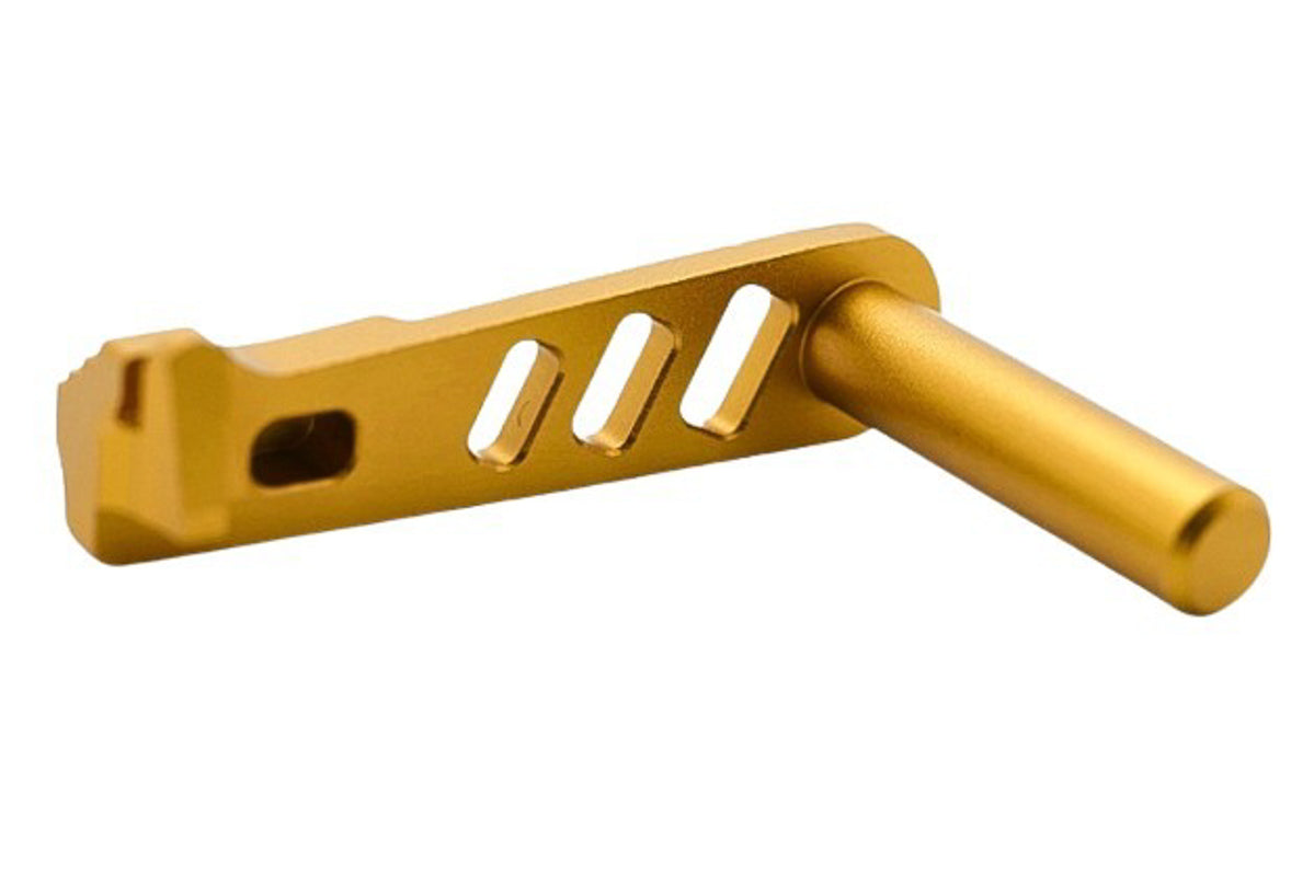 Dr. Black Aluminum Type A Slide Stop For Tokyo Marui Hi Capa GBB Airsoft Pistol (Gold)
