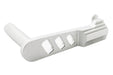Dr. Black Aluminum Type A Slide Stop For Tokyo Marui Hi Capa GBB Airsoft Pistol (Silver)