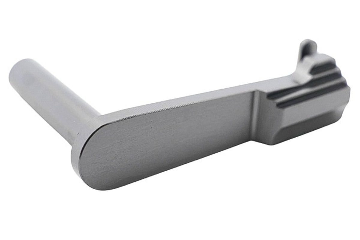 Dr. Black Aluminum Type B Slide Stop For Tokyo Marui Hi Capa GBB Airsoft Pistol (Gray)