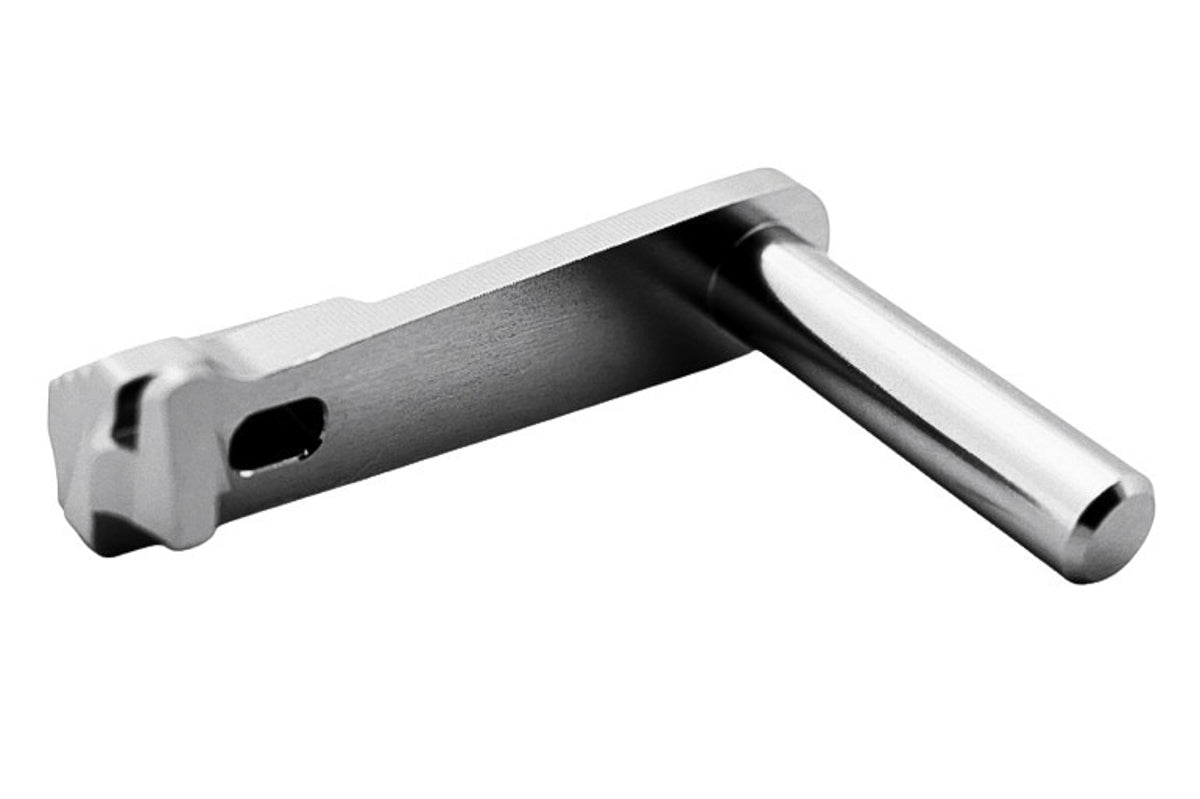 Dr. Black Aluminum Type B Slide Stop For Tokyo Marui Hi Capa GBB Airsoft Pistol (Gray)